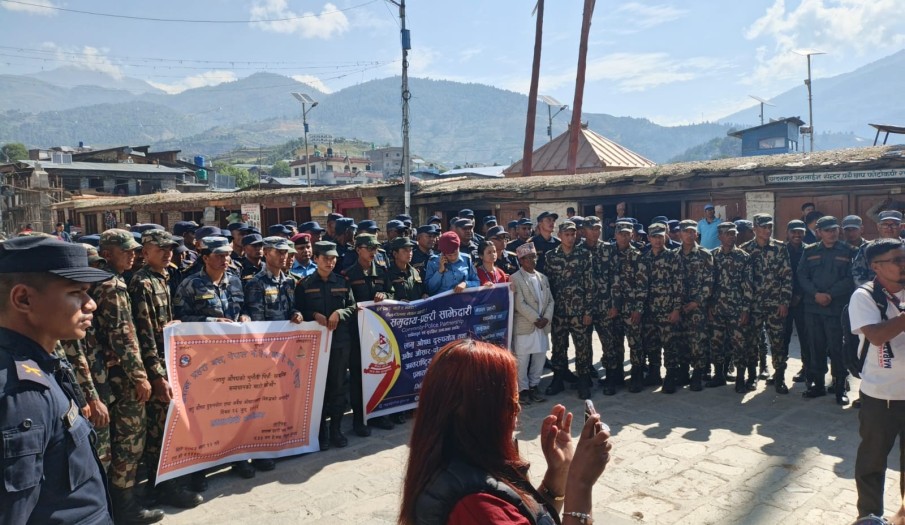 लागू औषध दुरुपयोग तथा अवैध ओसार-पसार विरुद्धको अन्तराष्ट्रिय दिवस २६ जुन प्रभातफेरी कार्यक्रम