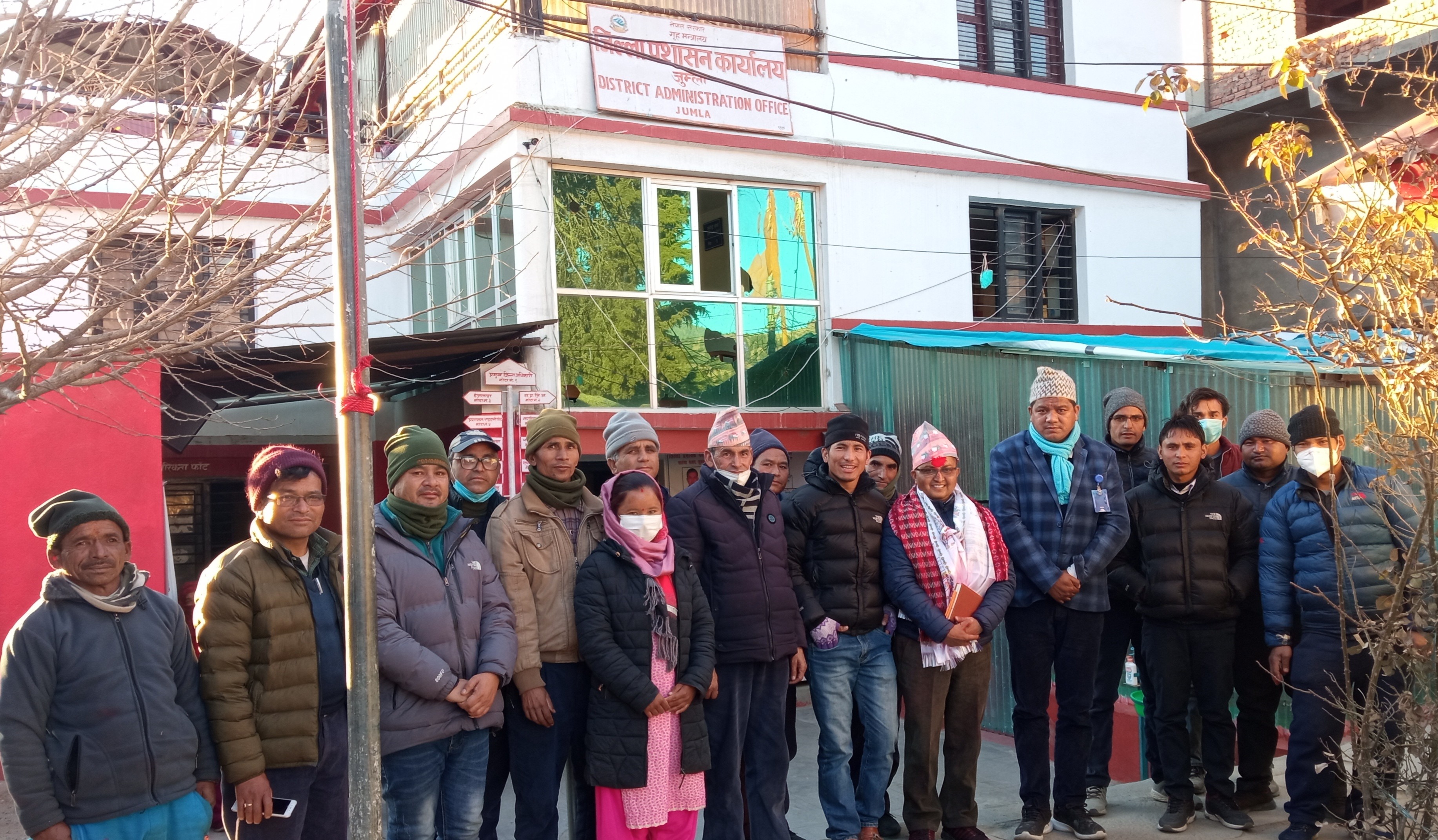 सहायक प्रमुख जिल्ला अधिकारीको  विदार्इ कार्यक्रम